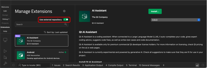 AI Assistant Installation